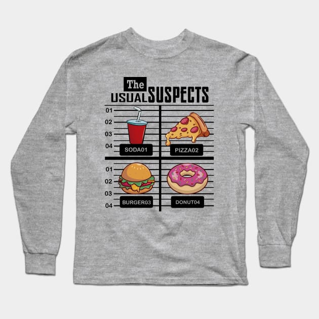 The usual suspects Long Sleeve T-Shirt by Vendaval